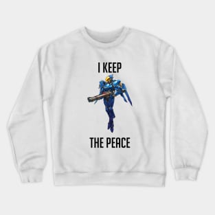 Pharah Keeps the Peace Crewneck Sweatshirt